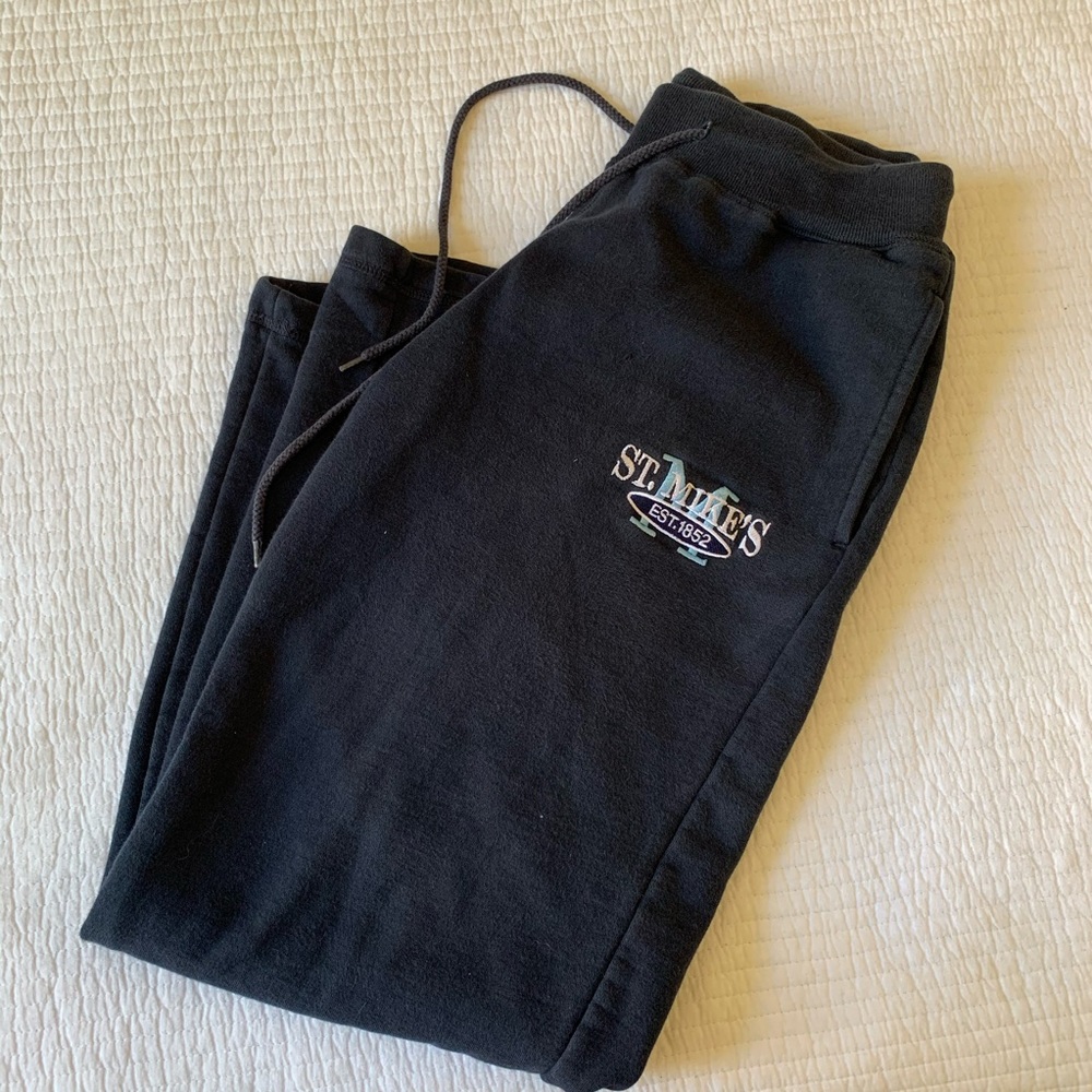 St. Mikes sweatpants. Medium.
